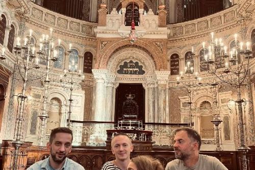 Foto: Kapela Mi Martef představí ve Velké synagoze židovský klezmer