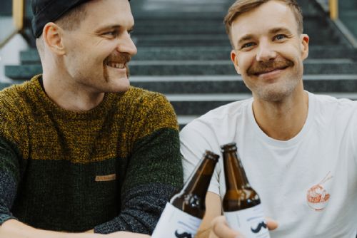 Foto: Limitka piva Proovan podporuje Movember