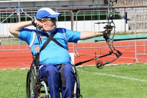 Foto: Lukostřelec David Drahonínský obhajuje na Mistrovství Evropy v Plzni zlato