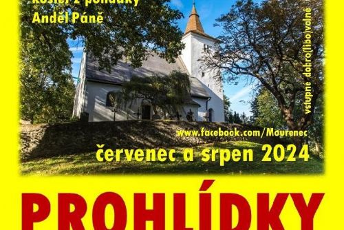 Foto: Mouřenec zve v létě na prohlídky a koncerty. Třeba Nezmarů, Rumla a Prokopa 