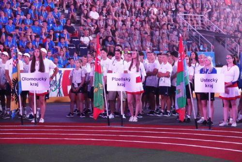 Foto: Na letní olympiádu pro děti a mládež jedou krajští sportovci v neděli