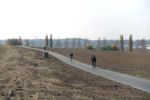 Foto: Nová cyklostezka propojila Újezd s Červeným Hrádkem