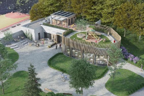 Foto: Objekt u jezírka, parkoviště. Jednička dá na investice téměř 135 milionů 