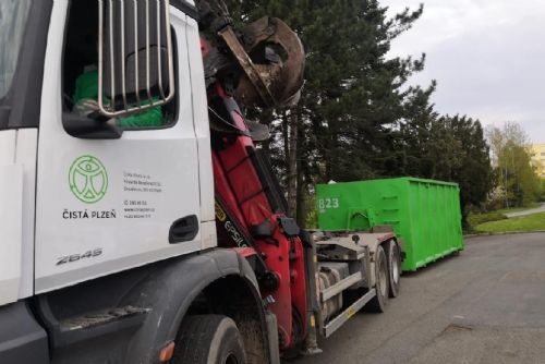 Foto: Obyvatelé Skvrňan budou opět moci využít velkoobjemové kontejnery