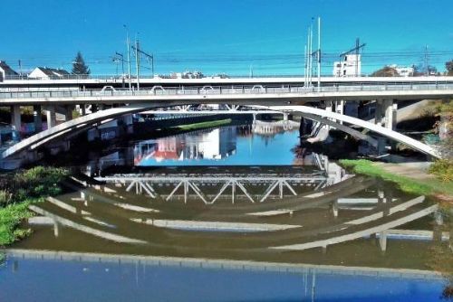 Foto: Plzeň čekají velké dopravní komplikace - oprava mostu Milénia