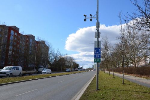 Foto: Plzeň rozšiřuje úseková měření rychlosti
