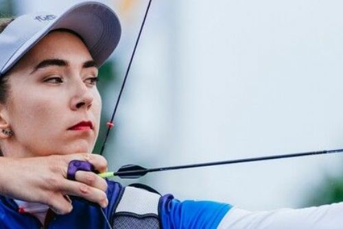 Foto: Plzeňačka Marie Horáčková se stala mistryní světa v lukostřelbě a čeká ji olympiáda