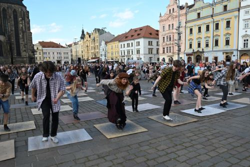Foto: Plzeňský festival stepu startuje pod širým nebem v centru města