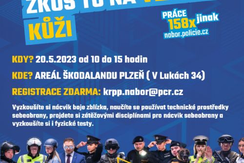 Foto: Policisté zvou veřejnost na trénink do Škodalandu. Obdržíte osvědčení