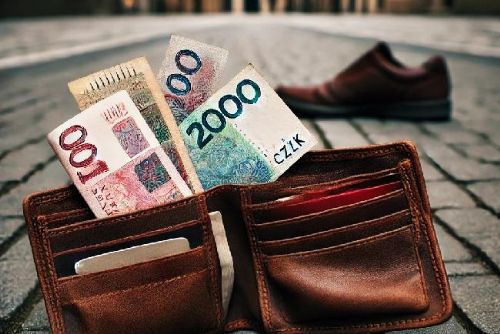 Foto: Příbramák ztratil v Plzni  peněženku s 2500 Kč, dostal ji zpět