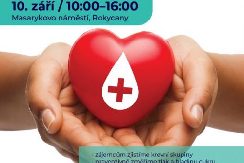 Foto: Rokycanská nemocnice bude v úterý hledat na náměstí nové dárce krve