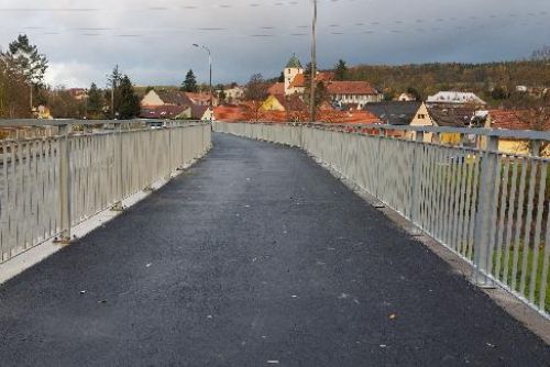 Foto: Starý Plzenec má novou cyklostezku