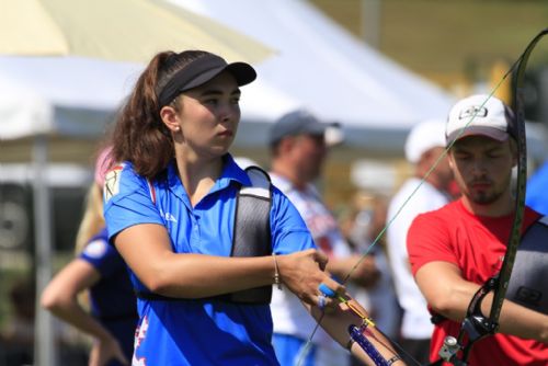 Foto: Talentovaná plzeňská lukostřelkyně Marie Horáčková veze dva bronzy z evropské scény 