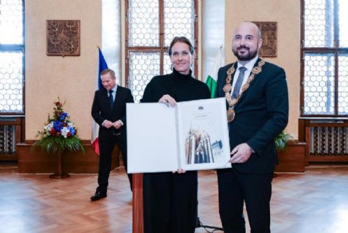 Foto: Tenistku Barboru Strýcovou i další tři významné osobnosti ocenilo město Plzeň