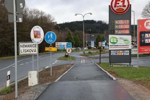 Foto: U Nemanic došlo k propojení cyklostezky do Německa