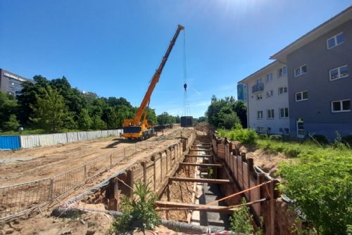 Foto: Vodárna dokončila Roudenský kanalizační sběrač