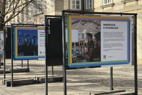 Foto: Výstava představuje PINE, unikátní podporu pro lepší budoucnost Plzeňanů