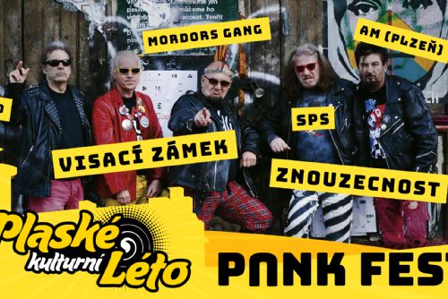 Foto: Známka punku? Visací zámek v Plasích!