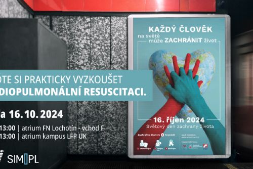 Foto: Přijďte si vyzkoušet do FN Plzeň resuscitaci a on-line se ptejte na stravování