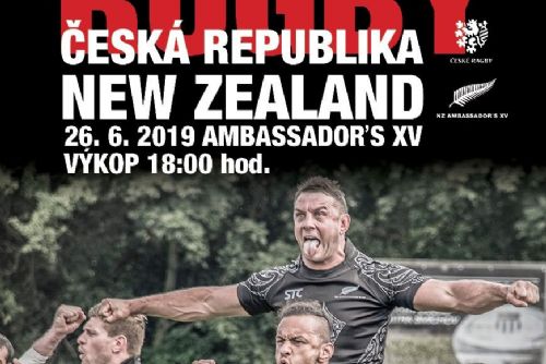 Foto: SOUTĚŽ RUGBY: NEW ZEALAND AMBASSADORS VS ČR