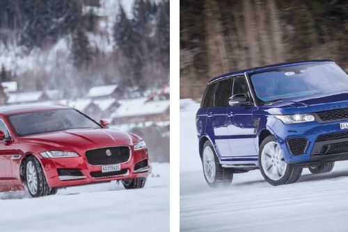 Foto: WINTER DRIVING: JAGUAR LAND ROVER