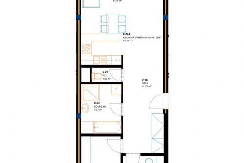 Obrázek - Nový byt 3+kk s balkonem, 88 m2 - Na Roudné, Plzeň