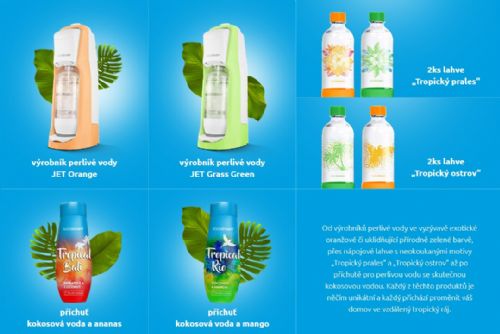 Obrázek - SodaStream tropické osvěžení v zimě