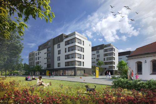 Foto: Rezidence Mlýnská strouha: Pokračující výstavba stále láká nové zájemce o byty