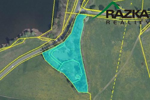 Obrázek - Chata s rybníčkem (7231 m2) - na  samotě, Chodová Planá - OB01219