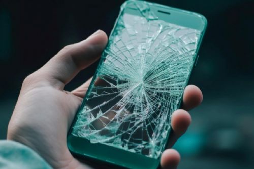 obrázek:Konec paniky po pádu telefonu. Opravy elektroniky jsou jednodušší, než bývaly