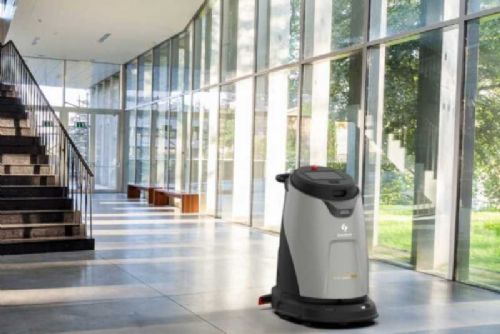 obrázek:Úklid Presto nasazuje revoluční autonomní stroj Scrubber 50. Čistší podlahy v kancelářích, školách i průmyslu