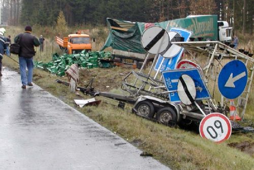 Foto: Těžký dopravní střet u Kozolup