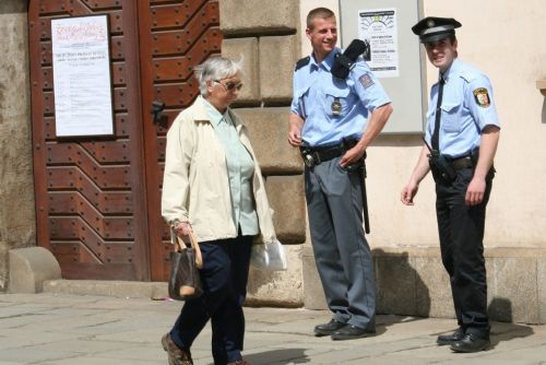 Foto: V Plzni chodily smíšené policejní hlídky