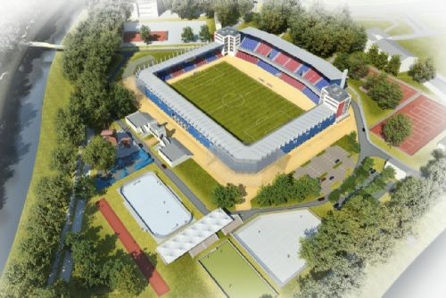 Foto: Na místě bývalé Brány borců u stadionu Viktorie Plzeň vyroste památník