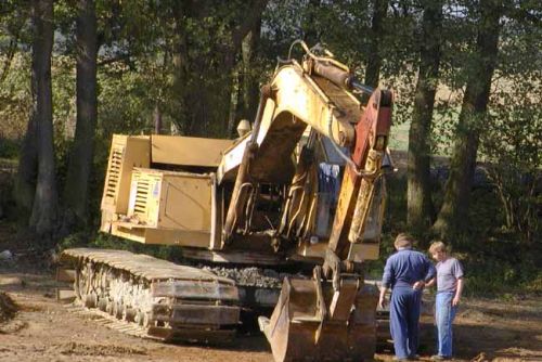 Foto: Ze staveniště zábavního centra zmizely pily