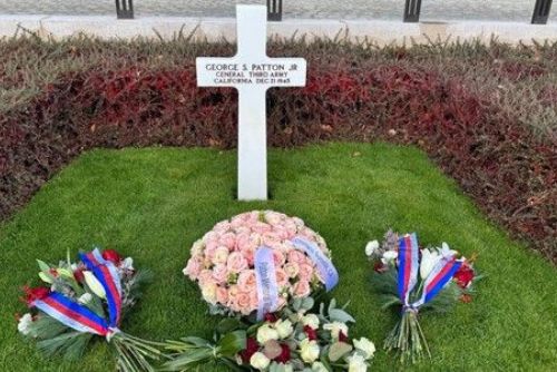 obrázek:Plzeň a Lucembursko oslavily 140 let od narození generála Pattona