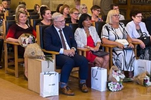 obrázek:Plzeň ocenila nejlepší pedagogy: Herrmann, Šudáková, Soukupová a Rosmanová