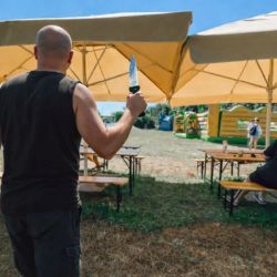 Polák, který vyhrožoval v kempu u Pňovan nožem Ukrajincům, vyvázl s podmínkou