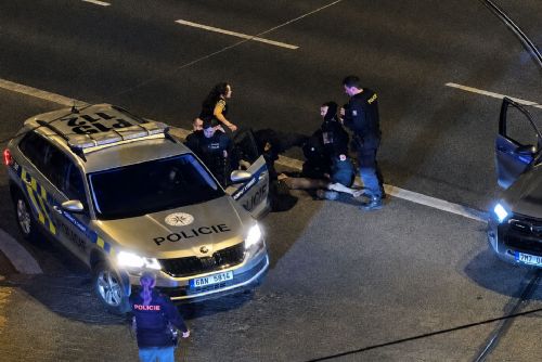 obrázek:Policisté v Plzni zasáhli tvrdě proti špatnému muži. Případ míří k vnitřní kontrole