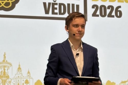 obrázek:Student gymnázia z Domažlic má šanci na státní vyznamenání. Boduje ve světě astronomie