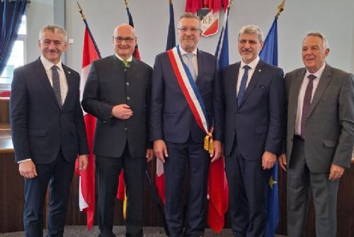 obrázek:Domažlice slavily ve Francii. Čtyři evropská města spojuje přátelství už desítky let