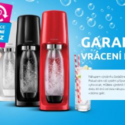 Novinka v sortimentu SodaStream Spirit s Garancí vrácení peněz