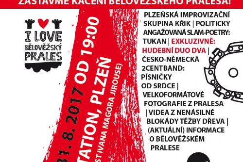 Foto: Benefiční večer ZApraLES podpoří zastavení kácení Bělověžského pralesa