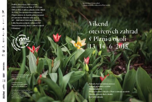 Obrázek - O víkendu se otevře veřejnosti řada zahrad v Plzni i okolí
