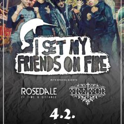I SET MY FRIENDS ON FIRE poprvé v ČR na jediném koncertu v Plzni!