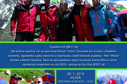 Obrázek - Jan Tráva Trávníček: Expedice K2 2014 a Expedice Cho Oyu 2015