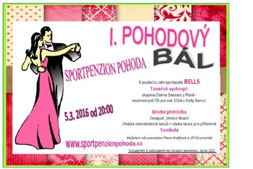 Obrázek - První Pohodový bál se uskuteční 5. března 2016