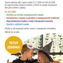 Masopust v Globusu Chotíkov