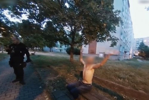 obrázek:Opilý muž terorizoval okolí, skončil na záchytce