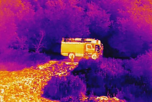 obrázek:Plzeň nasadí termodrony proti lesním požárům